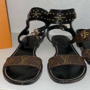 Louis Vuitton authentic gladiator sandals